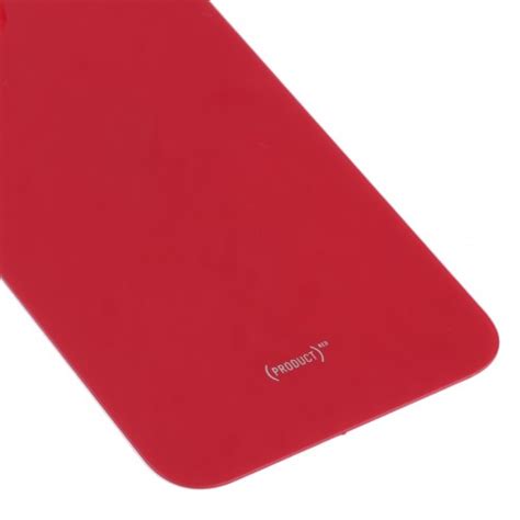 Easy Replacement Big Camera Hole Glass Back Battery Cover For Iphone 13 Mini Red