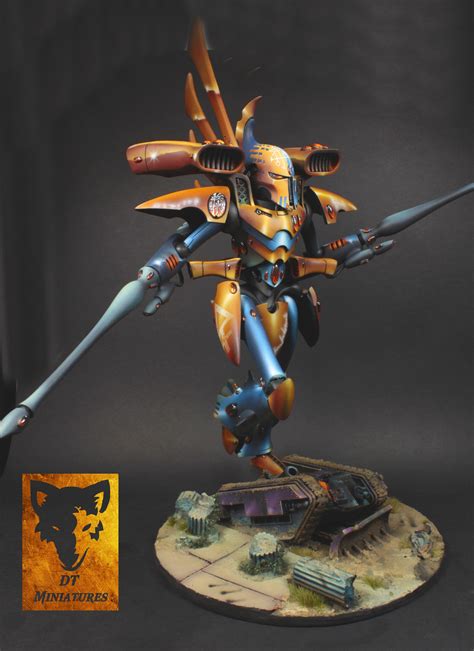 Titan Revenant Eldars Warhammer Art Warhammer Eldar Warhammer 40k