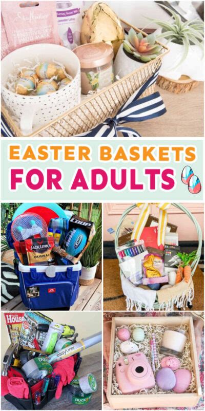 25 Best Easter Basket Ideas For Adults Play Party Plan