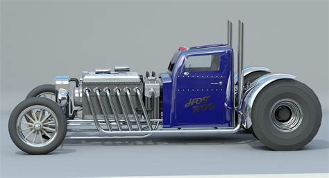 Хот Род 3D Модель $159 - .3ds .fbx .max .obj - Free3D