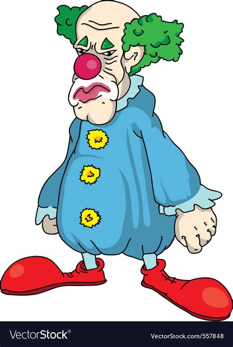 Sad Clown Cartoon