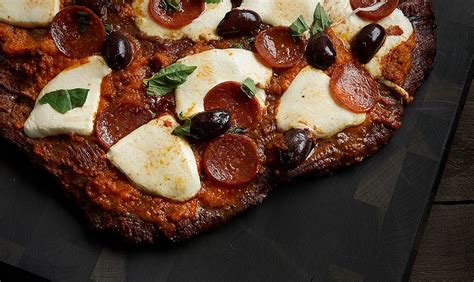 Meat Crust Pizza Recipe