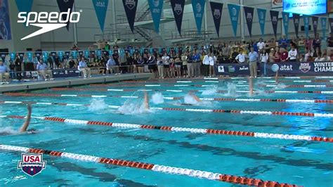 Women S Yd Backstroke A Final At T Winter National