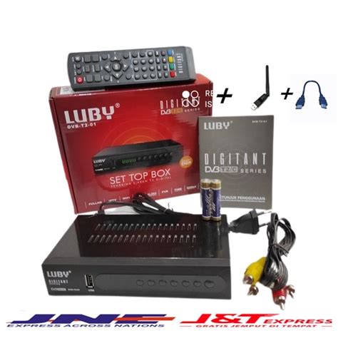 Jual Luby Set Top Box Dvbt C Receiver Tv Stb Digital Dvb T Ori