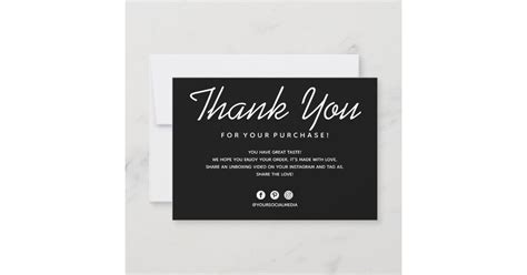 Thank You Card | Zazzle