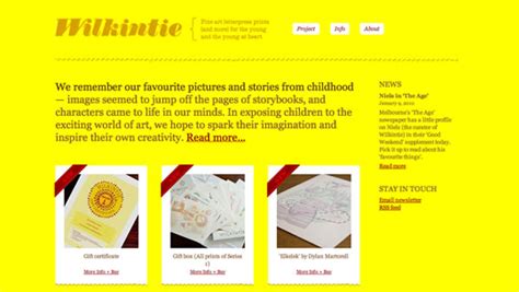 50 Yellow Web Designs to Inspire You - Web Design Ledger