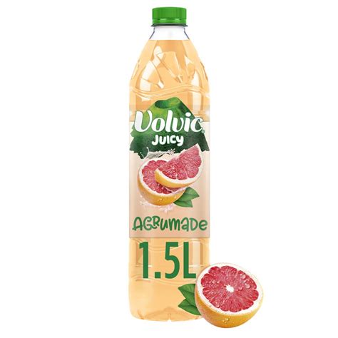 Volvic Eau Aromatis E Juicy Agrumade Pamplemousse L Pas Cher Auchan Fr