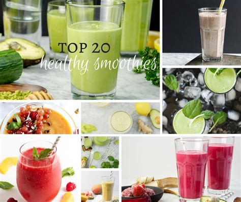 Top 20 Healthy Smoothies for Everyone | by eyecandypopper.com