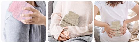 Amazon 320ml Hot Water Bottle With Knited Cover Mini Hot Water Bag For Pain Relief Waist