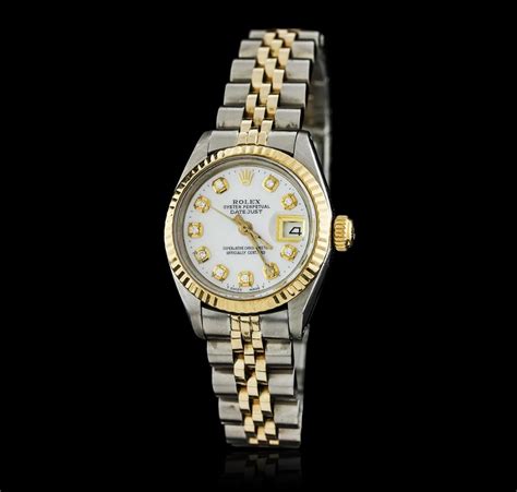 Rolex Two Tone Datejust Ladies Watch