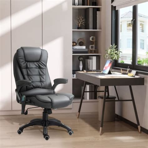 Home Office Computer Desk Massage Chair Executive Ergonomic Heated