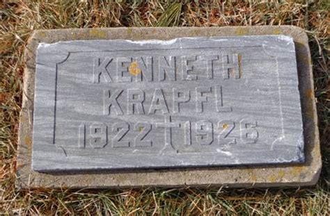 Kenneth Krapfl Memorial Find A Grave