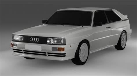 3D model 1985 Audi Quattro | CGTrader