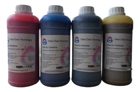 Kit De Tinta Eco Solvente I3200 4litros