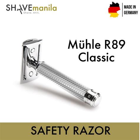 M Hle R Traditional Chrome Safety Razor Closed Comb Lazada Ph