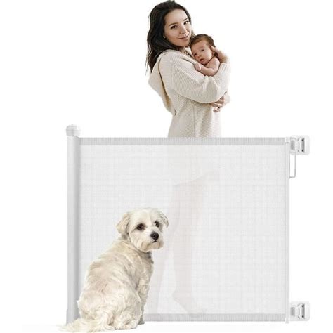 Barrière De Sécurité Rétractable Pour Bébés Et Enfant 0 À 140Cm