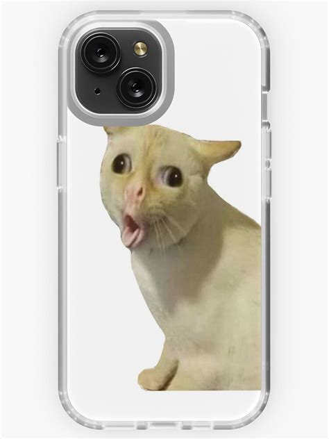 "coughing cat meme " iPhone Case for Sale by splendid scribbles | Redbubble