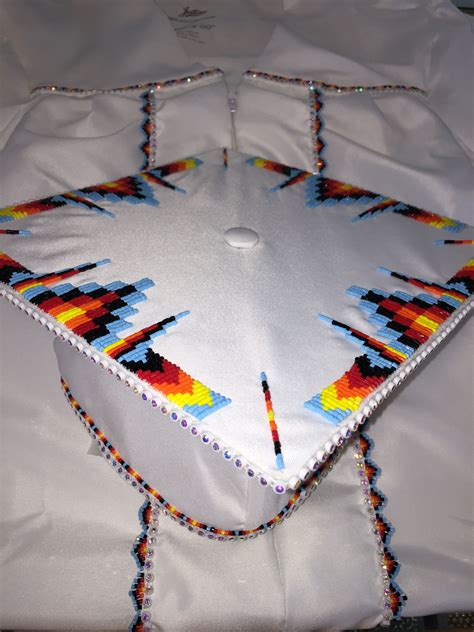 Beading Patterns Native American Beaded Beaded Graduation Cap Designs ...