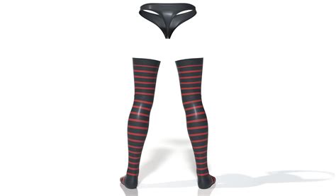 3D Sock And Bikini TurboSquid 2293060