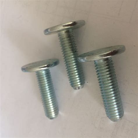 Zinc Plated Alloy Steel Weld Studs Big Truss Head Welding Screws