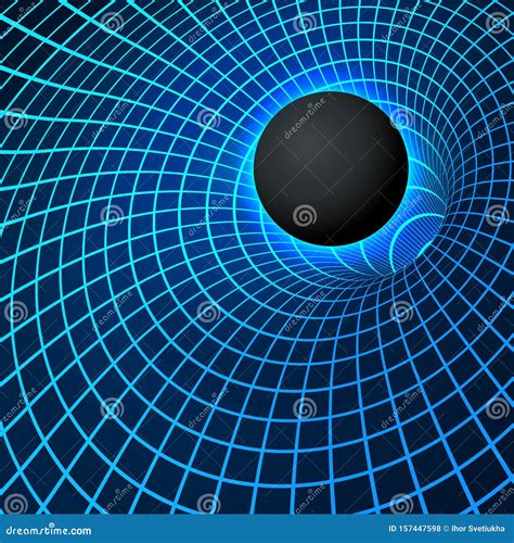 Space Black Hole Diagram