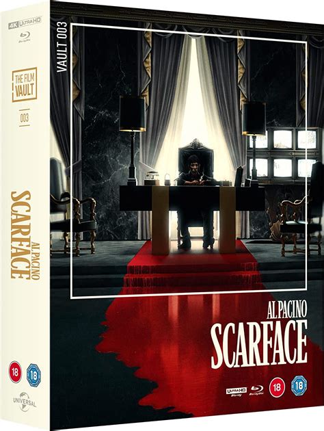 Amazon Scarface The Film Vault Range 4K UHD Blu Ray Al