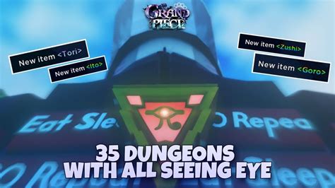 GPO 35 Dungeons With All Seeing Eye 4x Logia YouTube