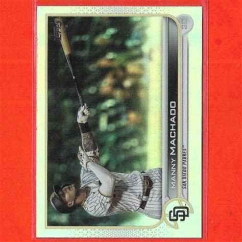 2022 Topps Series 2 Rainbow Foil 600 Manny Machado San Diego Padres Ebay