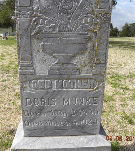 Doris Lueders Munke 1856 1924 Memorial Find A Grave