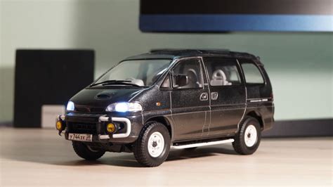 Mitsubishi Delica L400 1:24 aoshima — DRIVE2