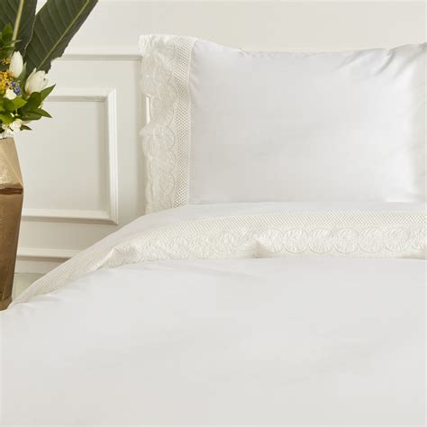 Karaca Home White Collection Acadia Percale Ift Ki Ilik Nevresim