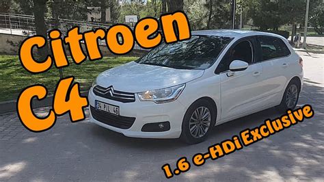 Citroen C Dizel Otomatik Nceleme Test Youtube