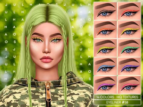 Jul Haos [cosmetics] Eyeliner 58 The Sims 4 Catalog