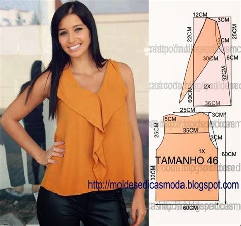 Blusa F Cil De Fazer Moldes Dicas Moda