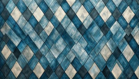 Premium Photo | Blue and gray mosaic tile wall background 3d illustration