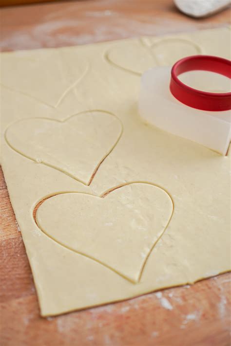 Easy Heart Shaped Strawberry Cream Cheese Danishes Baking For Friends