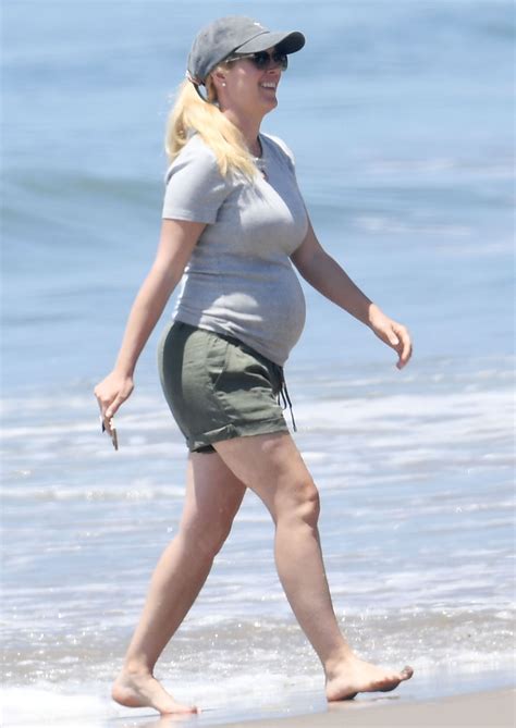 Pregnant Heidi Montag Out At A Beach In Los Angeles 07 20 2022 Hawtcelebs