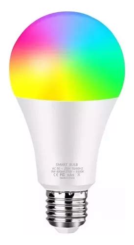 L Mpara Foco Led Wifi Rgb Luz Fria Luz Calida V E