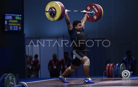 Angkat Besi Putra 105 Kg Antara Foto