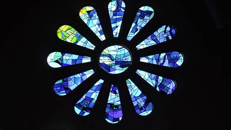 Directly Below Stained Glass Religion Prayer Glass Famous Place Of Worship Multi Colored