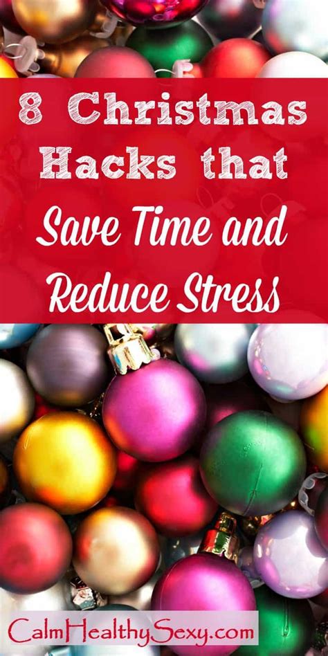 8 Christmas Hacks That Save Time And Reduce Stress