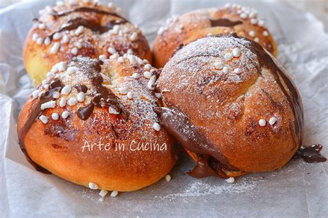 CIAMBELLE ALLA NUTELLA SOFFICISSIME Brioche