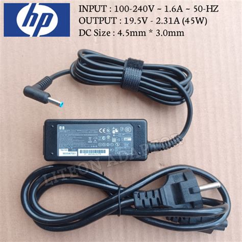 Jual Adaptor Charger Original Laptop HP TPN LA15 HP 19 5V 2 31A 45W