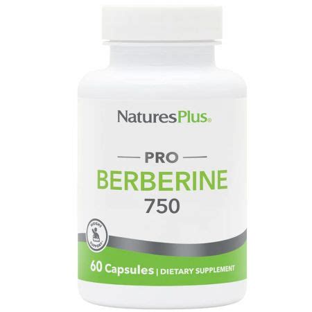 Nature S Plus PRO Berberine 750mg 60 Caps Landys Chemist