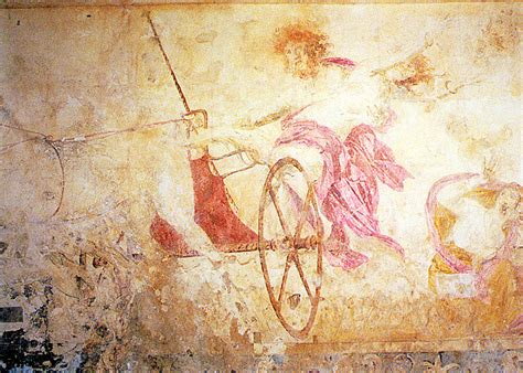 Hades Abducting Persephone Wall Painting