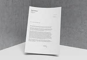 Free Psd Letterhead Mockup Online Telepack Co Jp