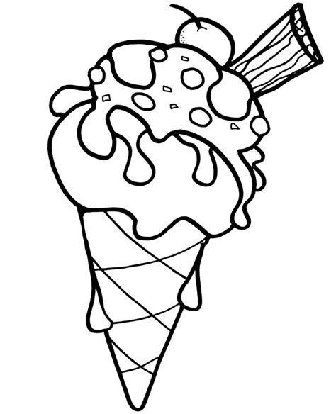 Coloring Pages Ice Cream