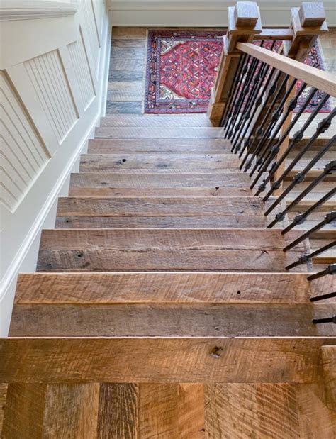 Antique Reclaimed Original Face Oak Stair Treads + Risers - Southend ...