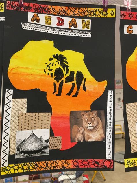 La Maternelle De Vivi Afrique Art Animaux Afrique Afrique