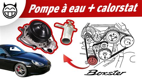 D Monter Et Remplacer La Pompe Eau Et Calorstat Tutoriel Boxster